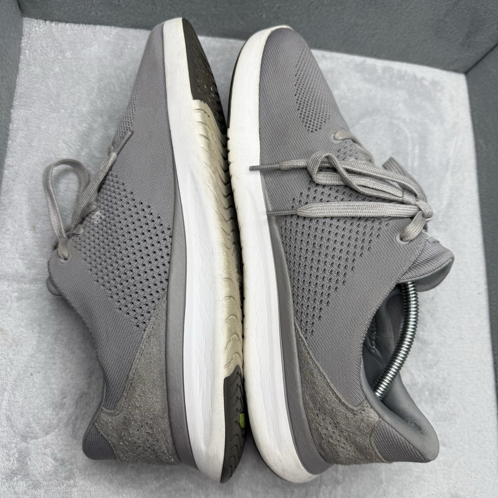Kizik Athens Men's 12 Wide Gray Hands Free Slip On Sneakers Women's 13.5 W - Picture 3 of 7